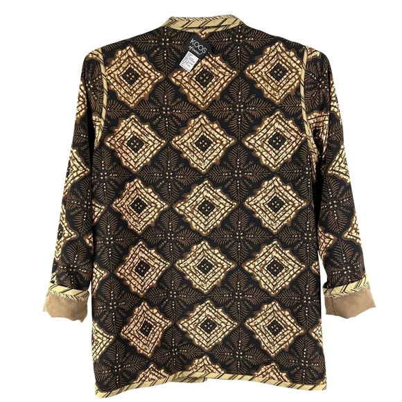 Koos Of Course Womens L Reversible Top/Jacket & Skirt Set Art To Wear Lagenlook - Picture 5 of 16